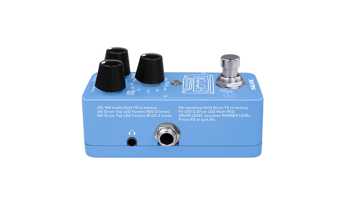 NUX NDL-3 HOOK Drum&Loop Effect Pedal Blue