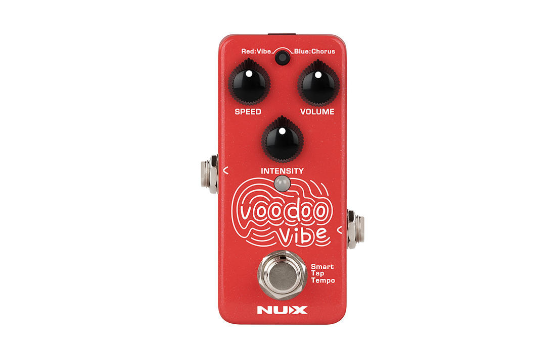 NUX NCH-3 Voodoo Vibe Effect Pedal Red