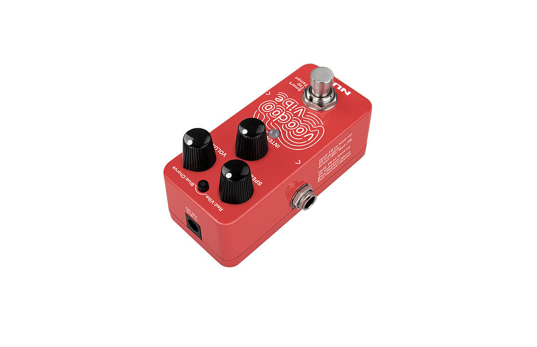NUX NCH-3 Voodoo Vibe Effect Pedal Red