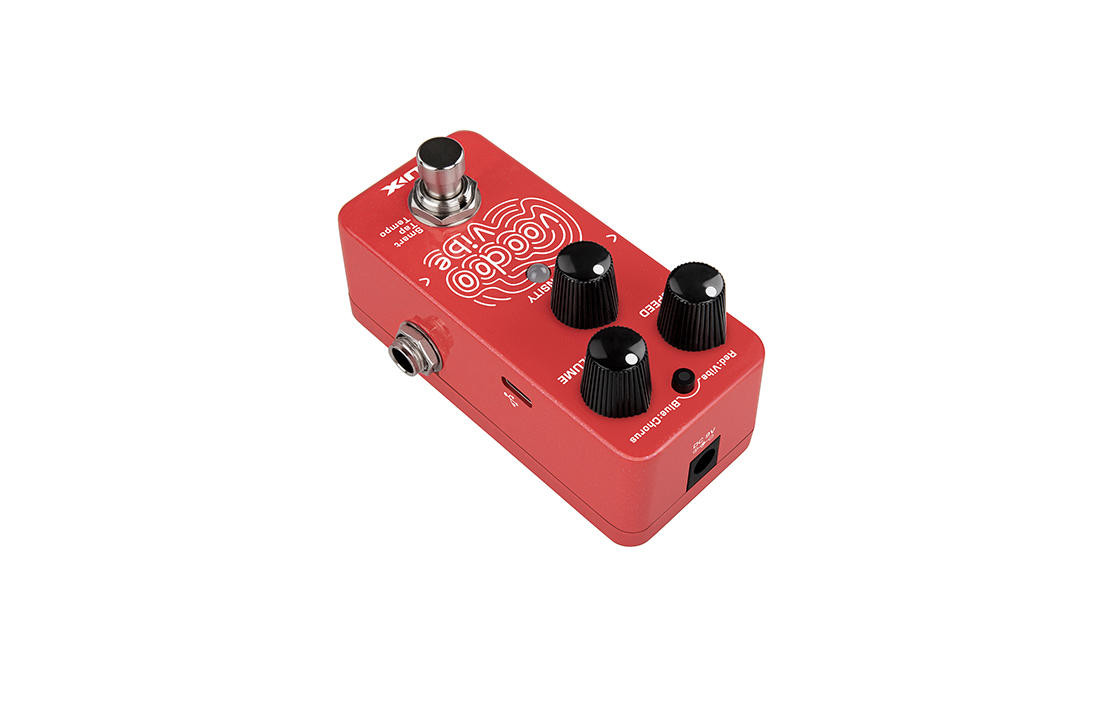 NUX NCH-3 Voodoo Vibe Effect Pedal Red