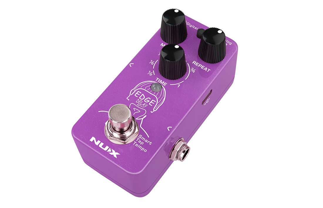 NUX NDD-3 Edge Delay Effect Pedal Purple