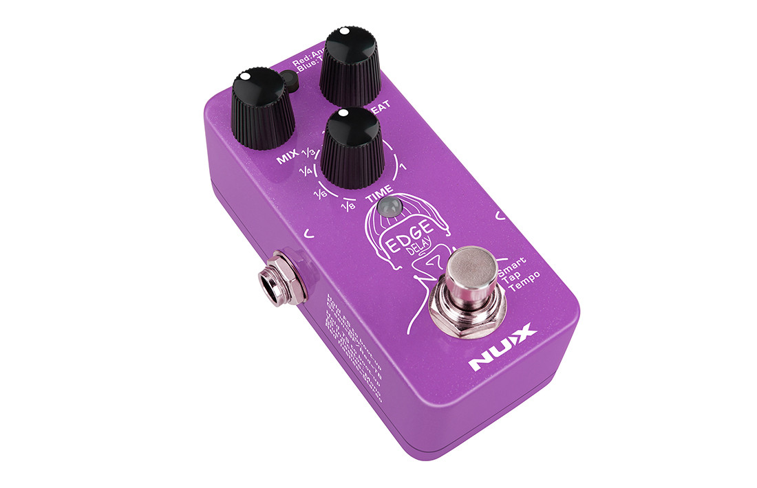 NUX NDD-3 Edge Delay Effect Pedal Purple