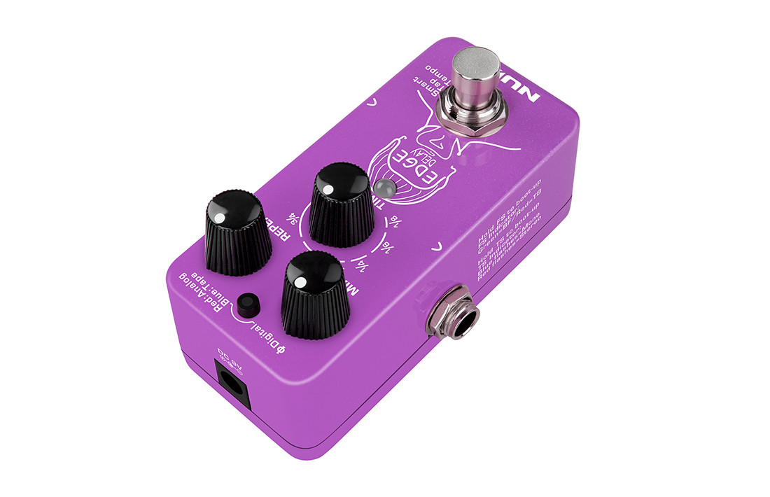 NUX NDD-3 Edge Delay Effect Pedal Purple