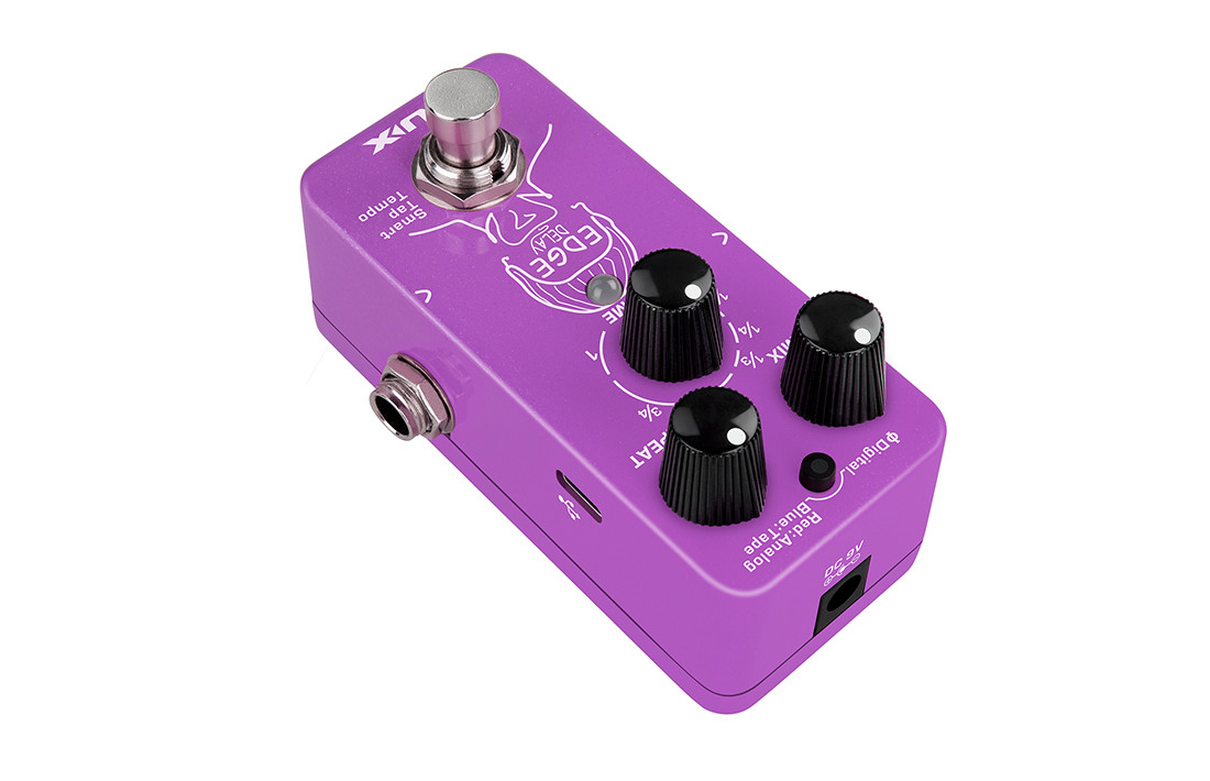 NUX NDD-3 Edge Delay Effect Pedal Purple