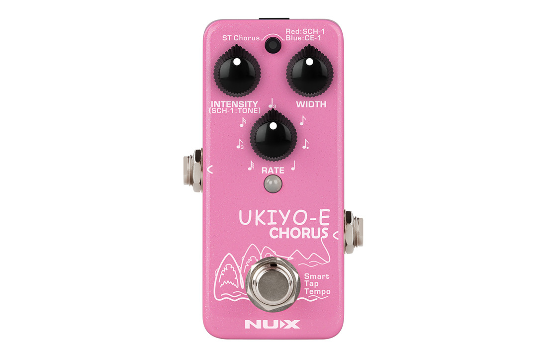 NUX NCH-4 Ukiyo-E Effect Pedal Pink