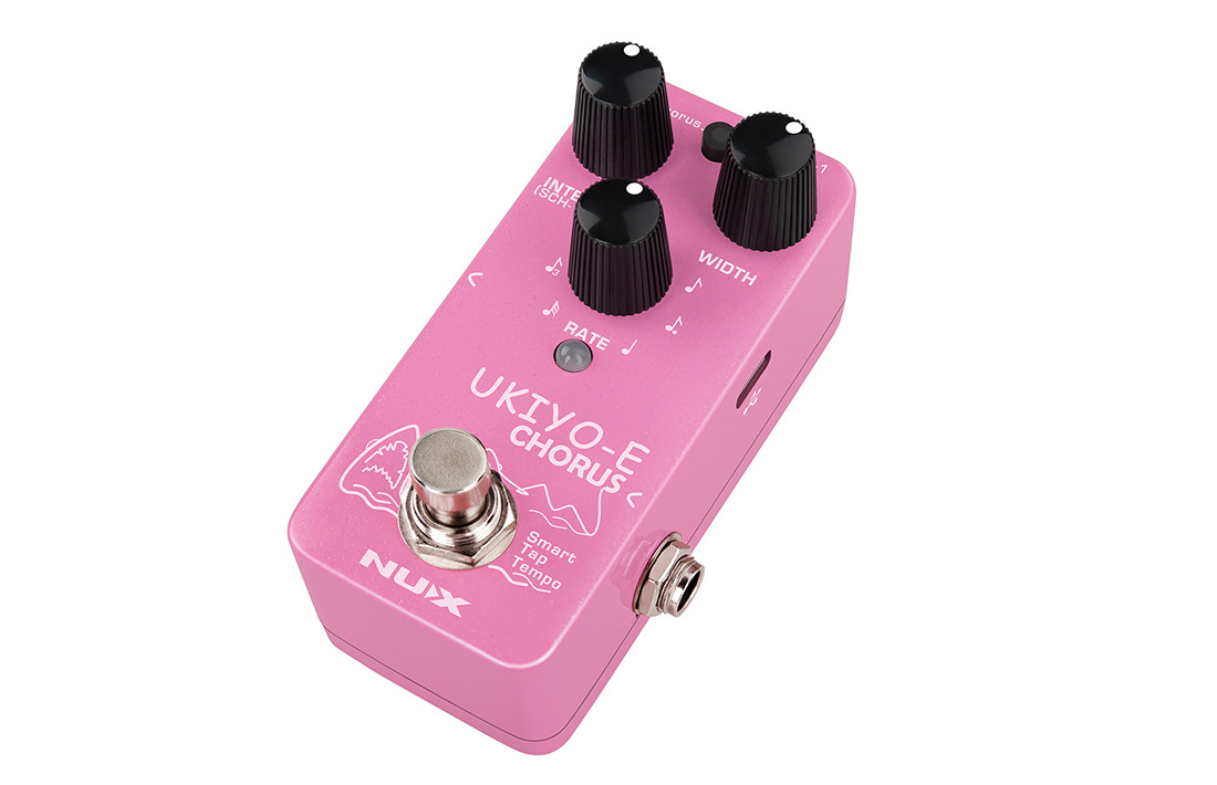NUX NCH-4 Ukiyo-E Effect Pedal Pink