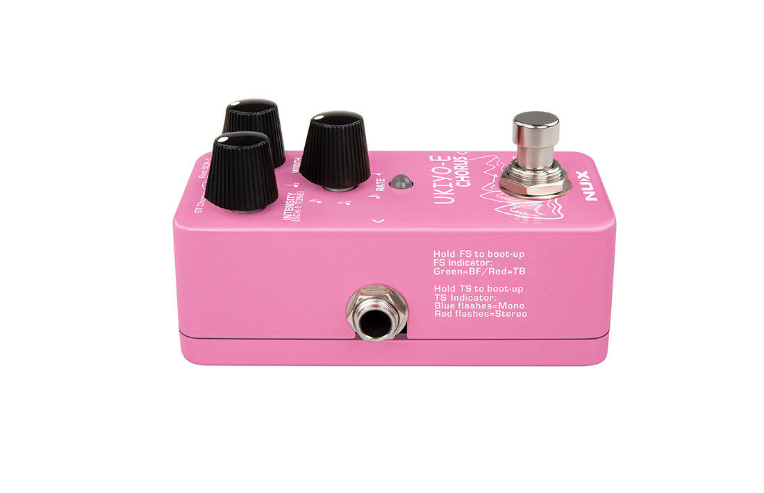 NUX NCH-4 Ukiyo-E Effect Pedal Pink