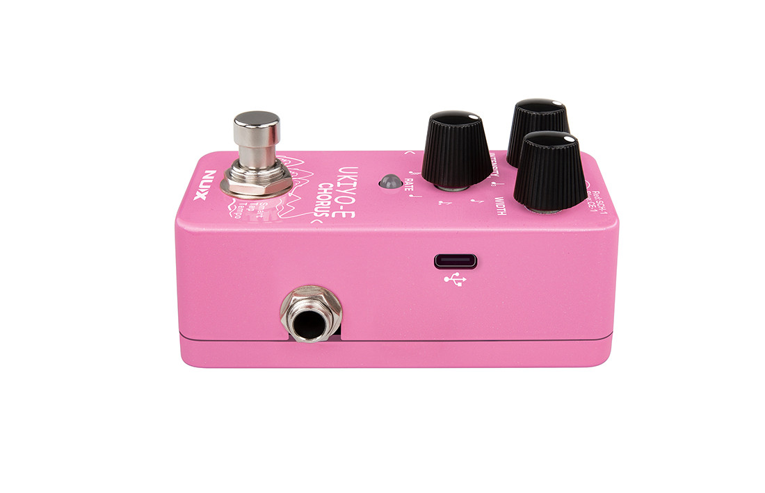 NUX NCH-4 Ukiyo-E Effect Pedal Pink