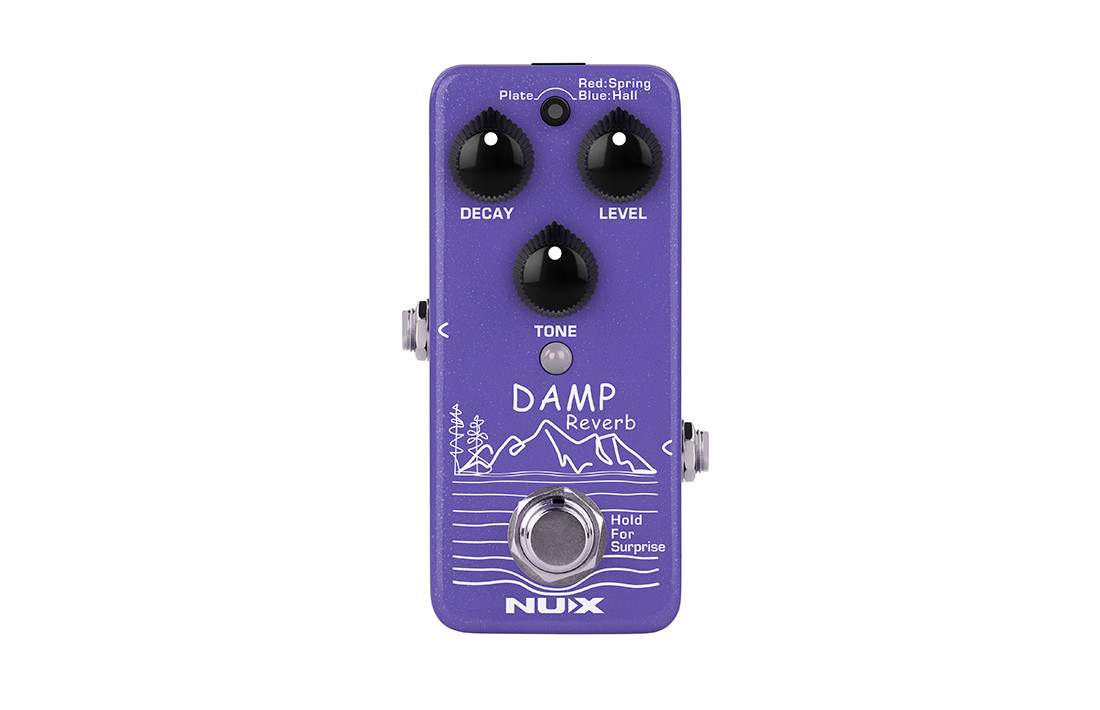 NUX NRV-3 DAMP Effect Pedal Purple