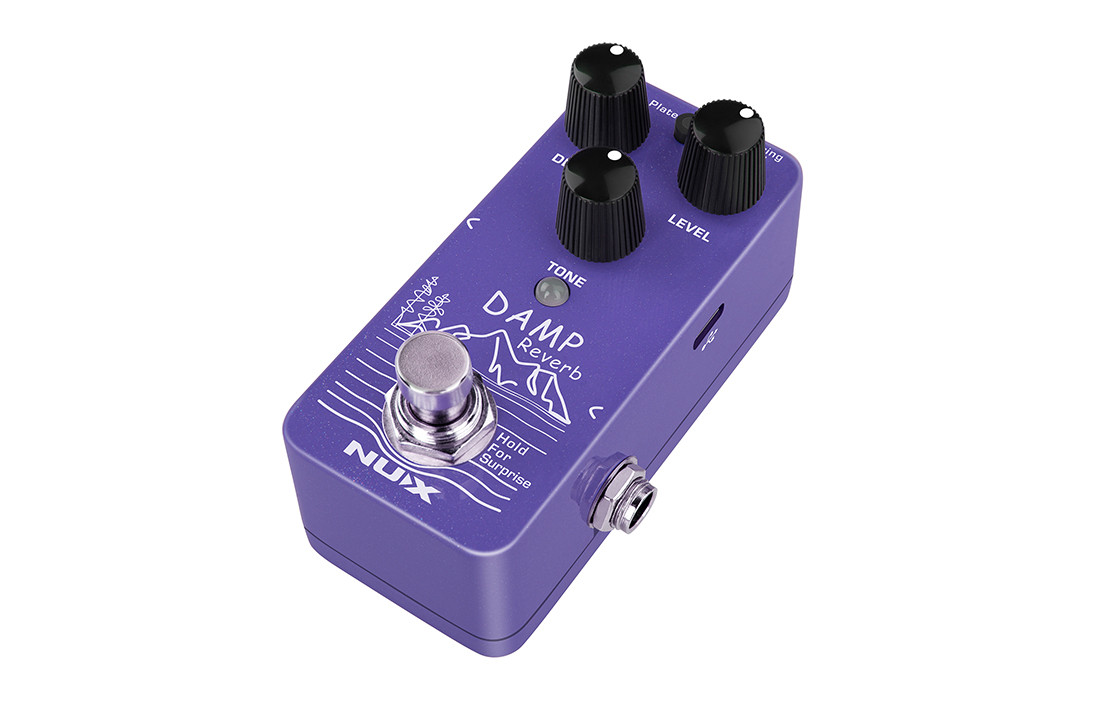 NUX NRV-3 DAMP Effect Pedal Purple