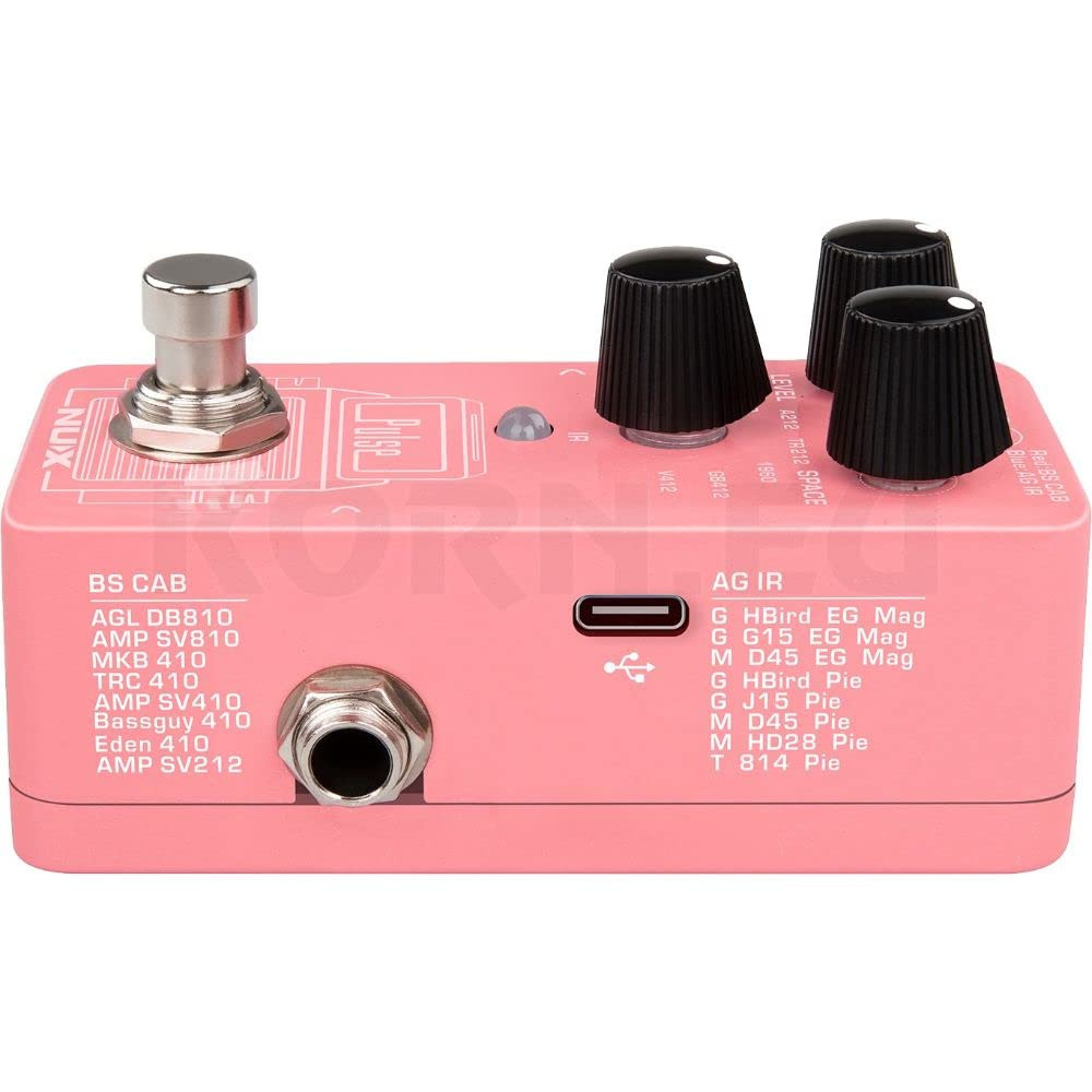NUX NSS-4 PULSE Effect Pedal Pink