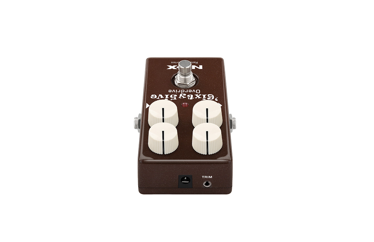 NUX 6ixty5ive OverDrive Effect Pedal Brown