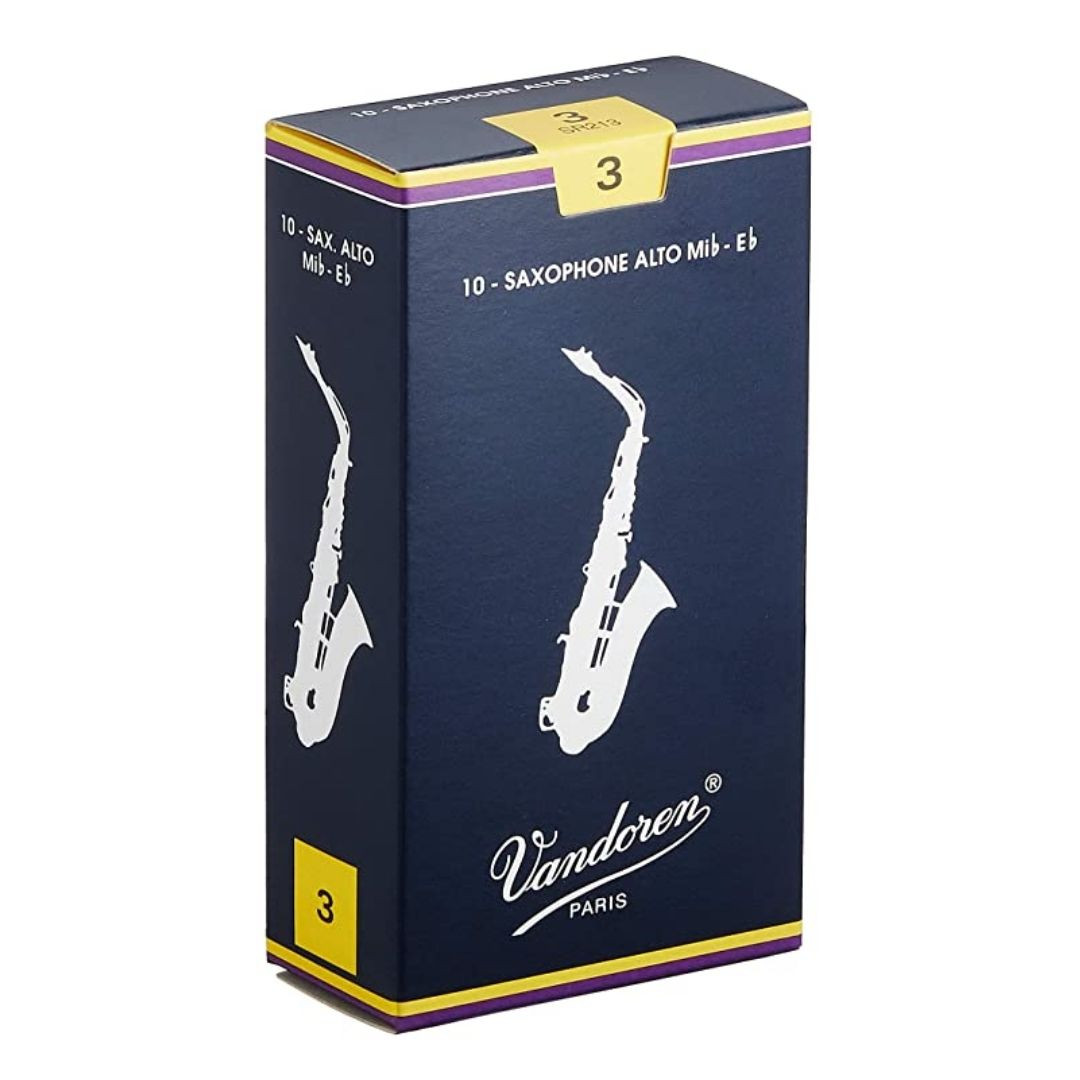 Vandoren SR213 Alto Saxophone Reed, Strength 3