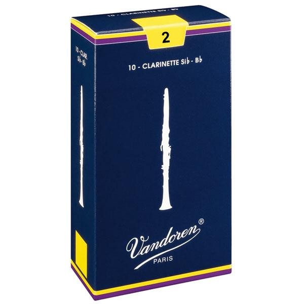 Vandoren CR102 Clarinet Reed, Strength 2