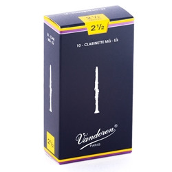 Vandoren CR1125 Clarinet Reed, Strength 2.5