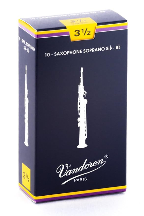 Vandoren SR2035 Soprano Saxophone Reed, Strength 3.5