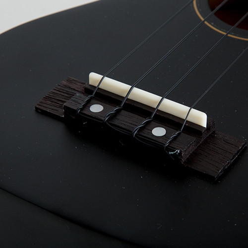 Chateau BAS01BK Bass Ukulele, Black with Bag