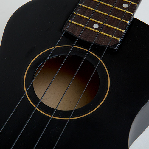 Chateau BAS01BK Bass Ukulele, Black with Bag