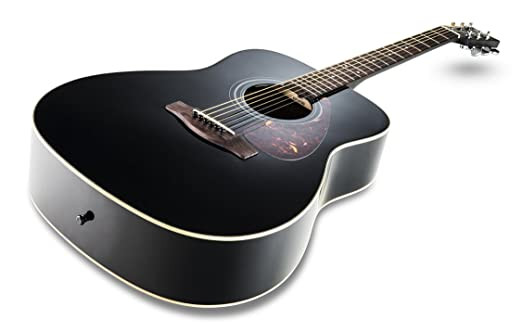 Yamaha F370 Traditional Western Rosewood Black Acoustic Guitar