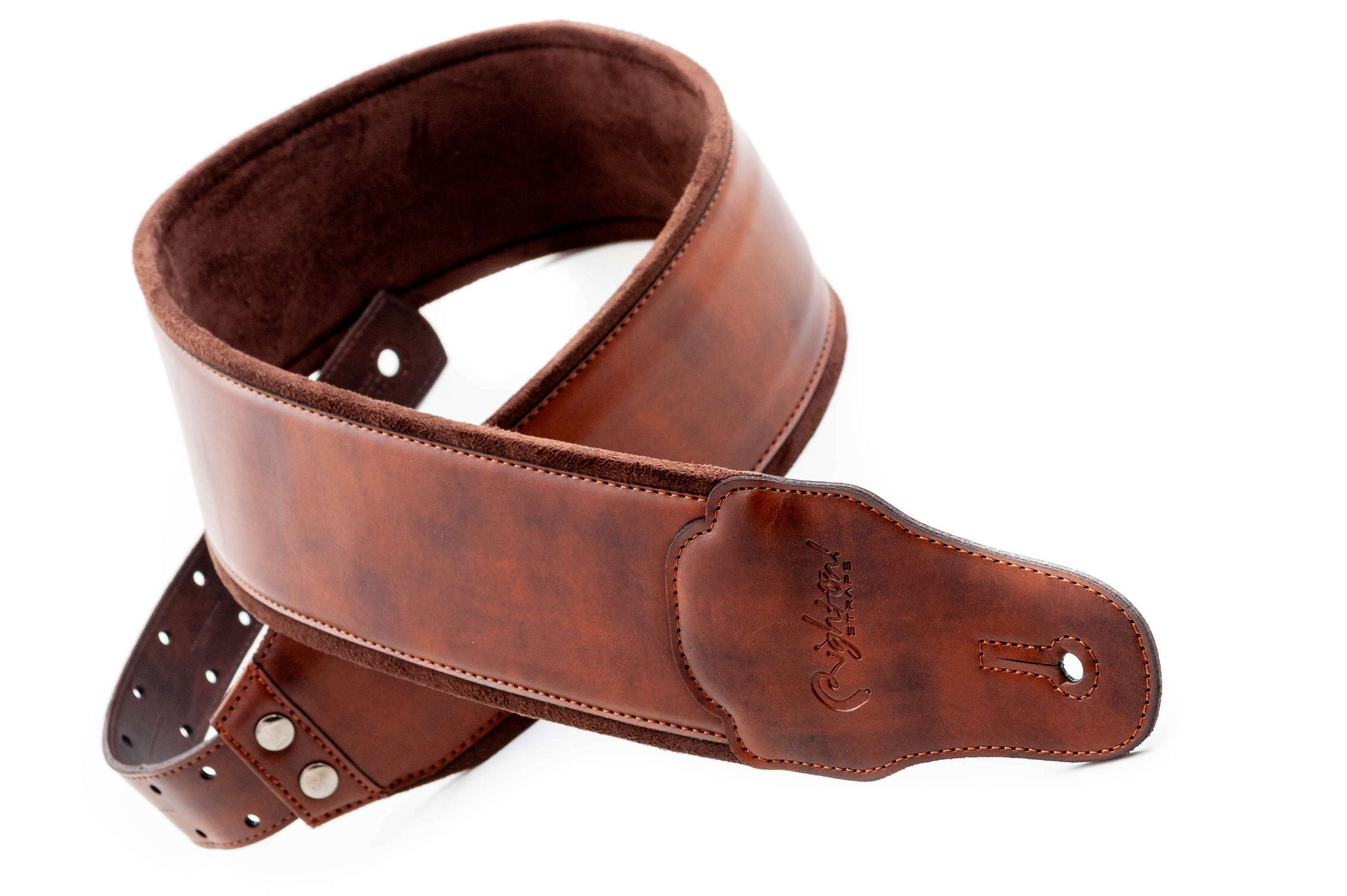 RightOn Charm-80 Brown Bass Strap - Groove Collection