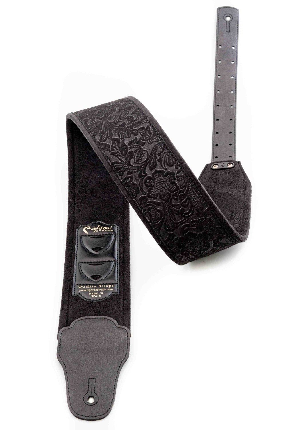 RightOn Sandokan-80 Black Bass Strap – Groove Collection