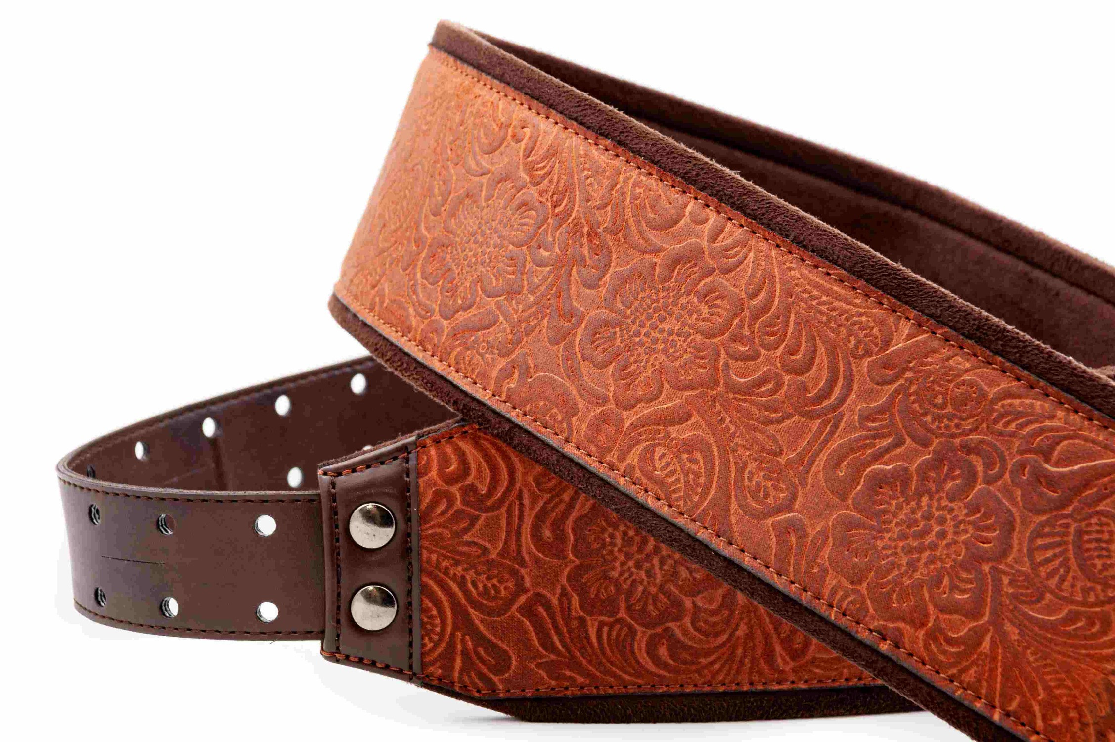 RightOn Sandokan-80 Light Brown Bass Strap – Groove Collection