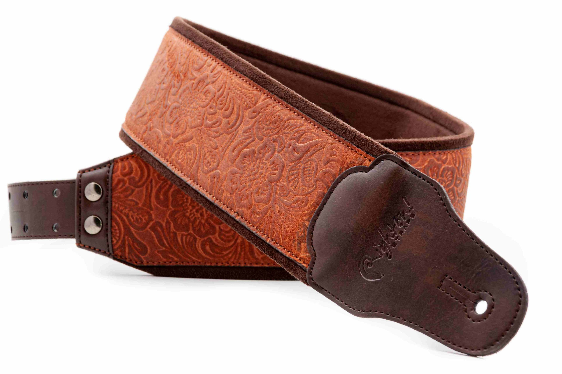 RightOn Sandokan-80 Light Brown Bass Strap – Groove Collection