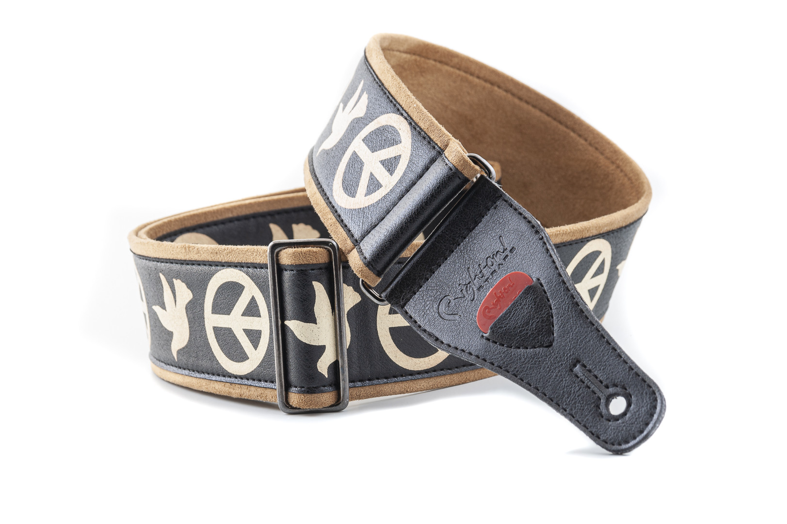 RightOn Legend Peace & Doves Black Strap