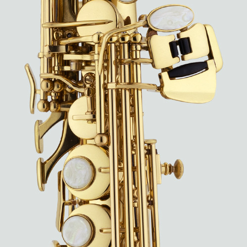 Chateau Soprano Saxaphone CSS 21L with hercules DS533BB