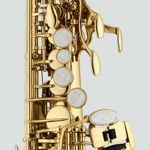 Chateau Soprano Saxaphone CSS 21L with hercules DS533BB
