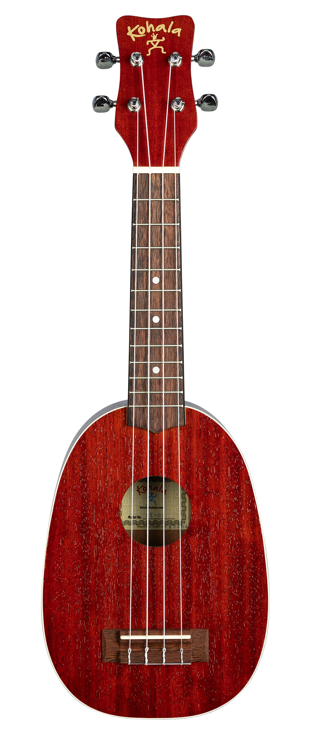 Kohala, Ukulele, Akamai Soprano, Pineapple AK-SP