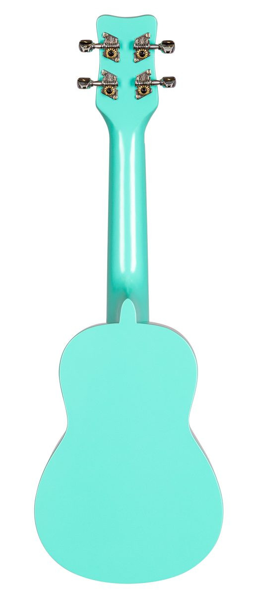 Kohala, Ukulele, Tiki Series, Soprano -Seafoam Green KT-SSG