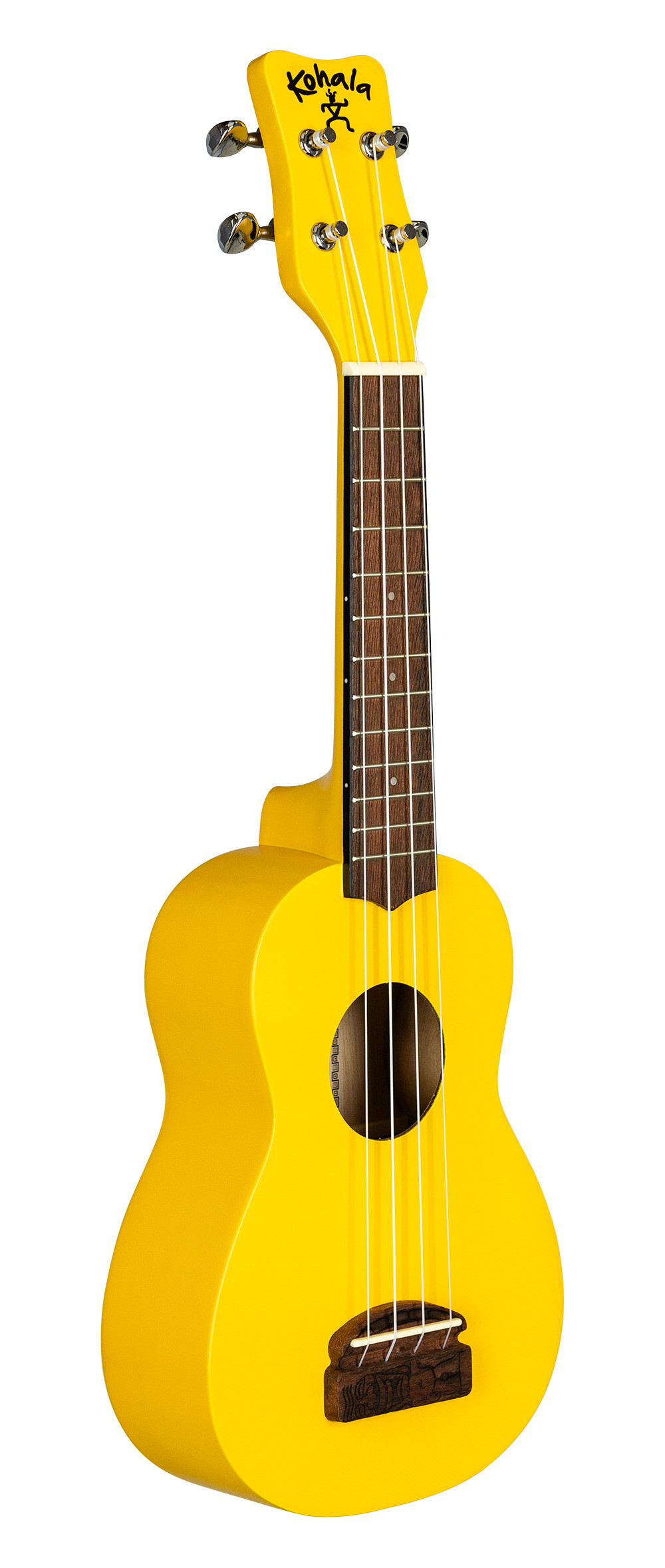 Kohala, Ukulele, Tiki Series, Soprano -Yellow KT-SYE