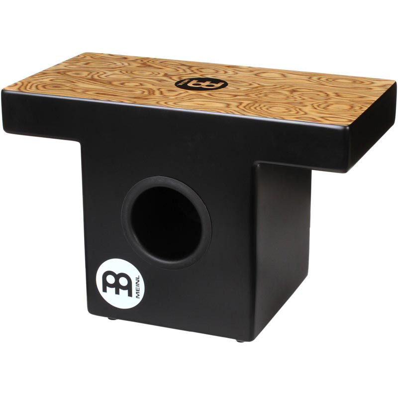 Meinl, Cajon, Slaptop Series, Makah Burl -Black TOPCAJ1MB