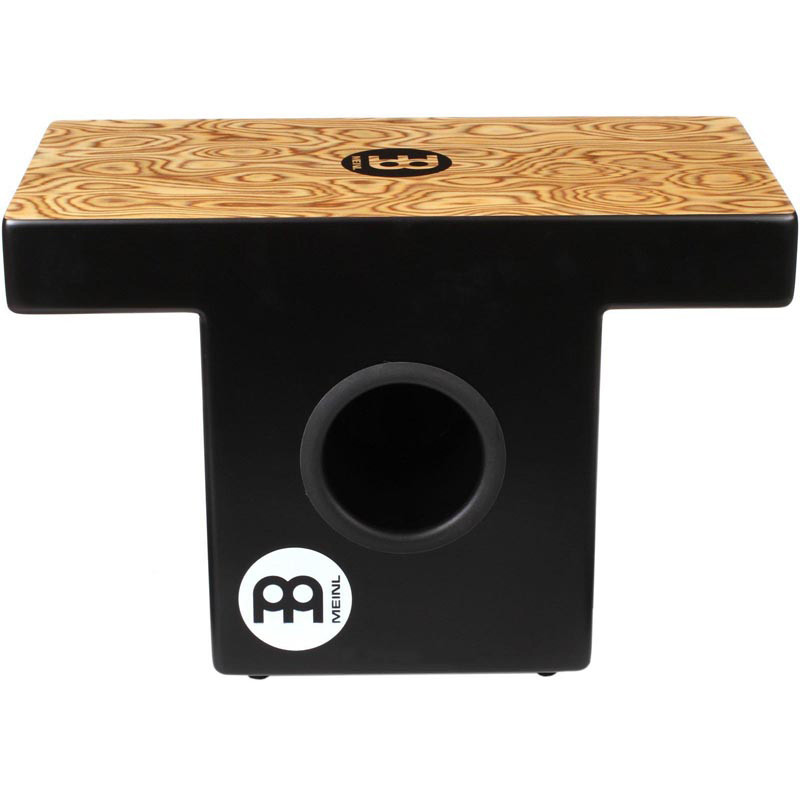 Meinl, Cajon, Slaptop Series, Makah Burl -Black TOPCAJ1MB