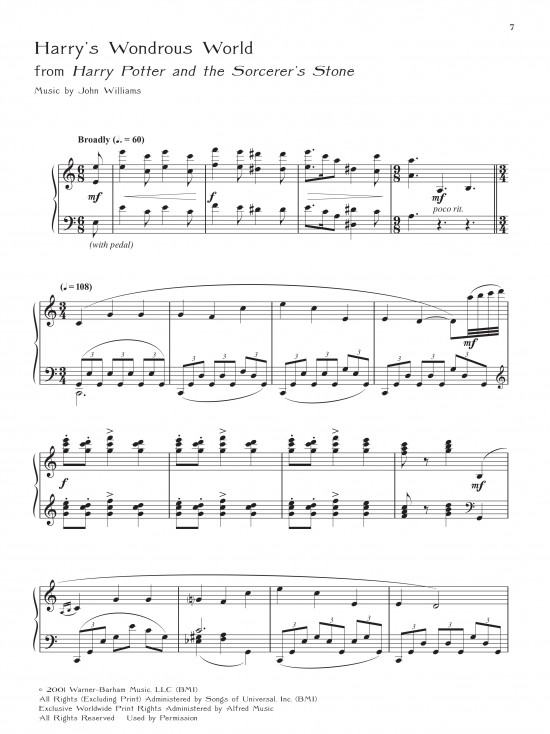 The Harry Potter Piano Anthology