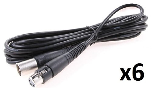 Shure PGDMK6 XLR Drumkit Microphones