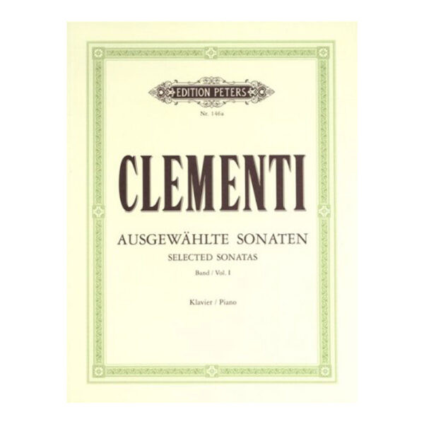 Clementi Ausgewahlte Sonaten Selected Sonatas Piano Vol.1, No.146b