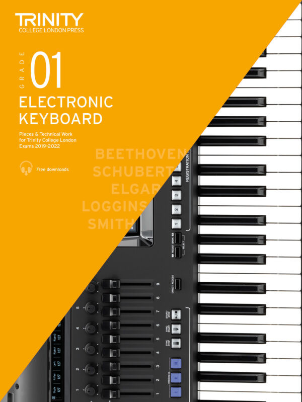 Trinity Electronic Keyboard Exam Pieces & Technical Work from 2019-2022: Grade 1