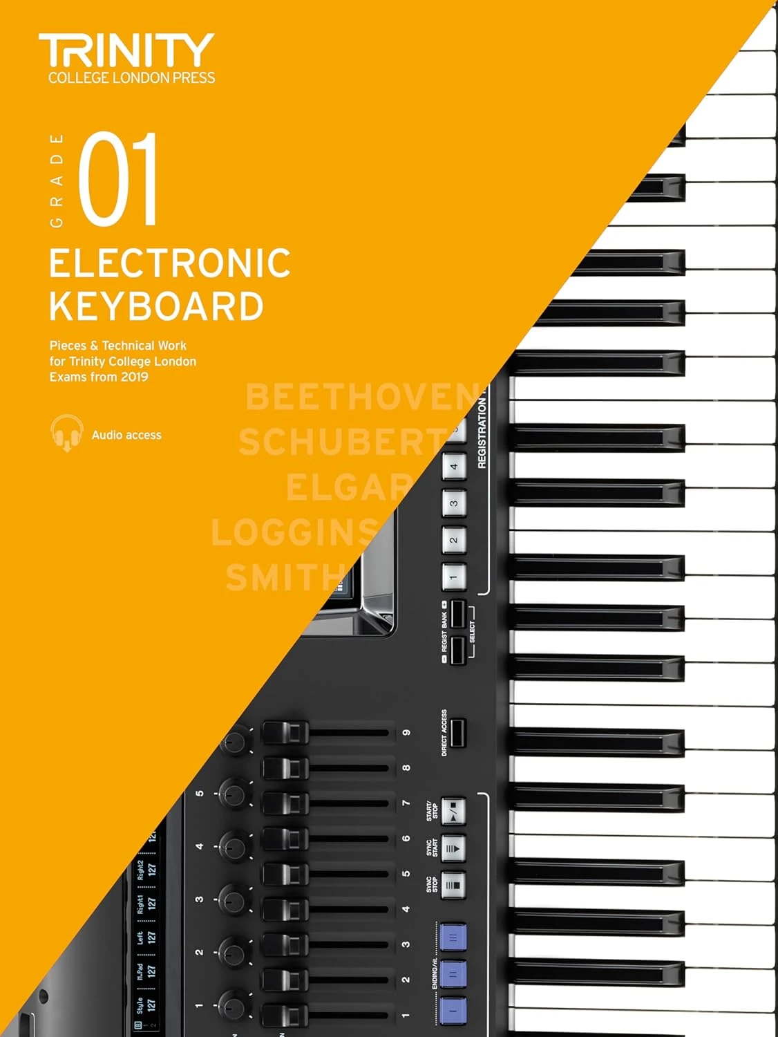 Trinity Electronic Keyboard Exam Pieces & Technical Work from 2019: Grade 1