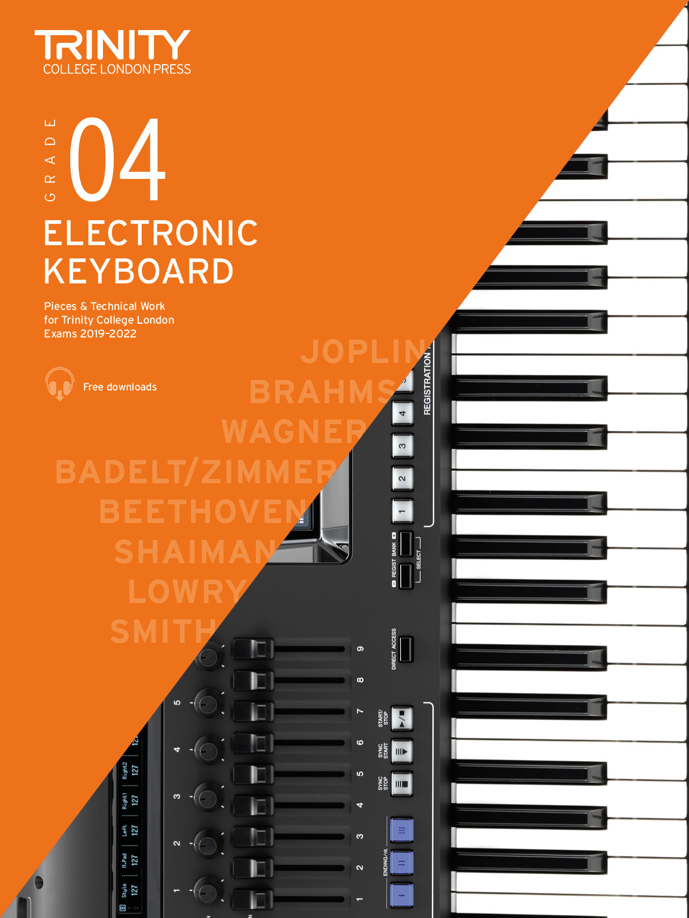 Trinity Electronic Keyboard Exam Pieces & Technical Work from 2019-2022: Grade 4