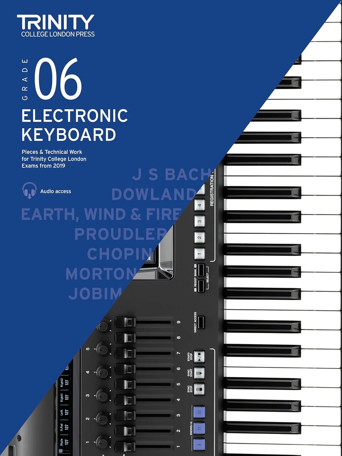 Trinity Electronic Keyboard Exam Pieces & Technical Work from 2019 : Grade 6