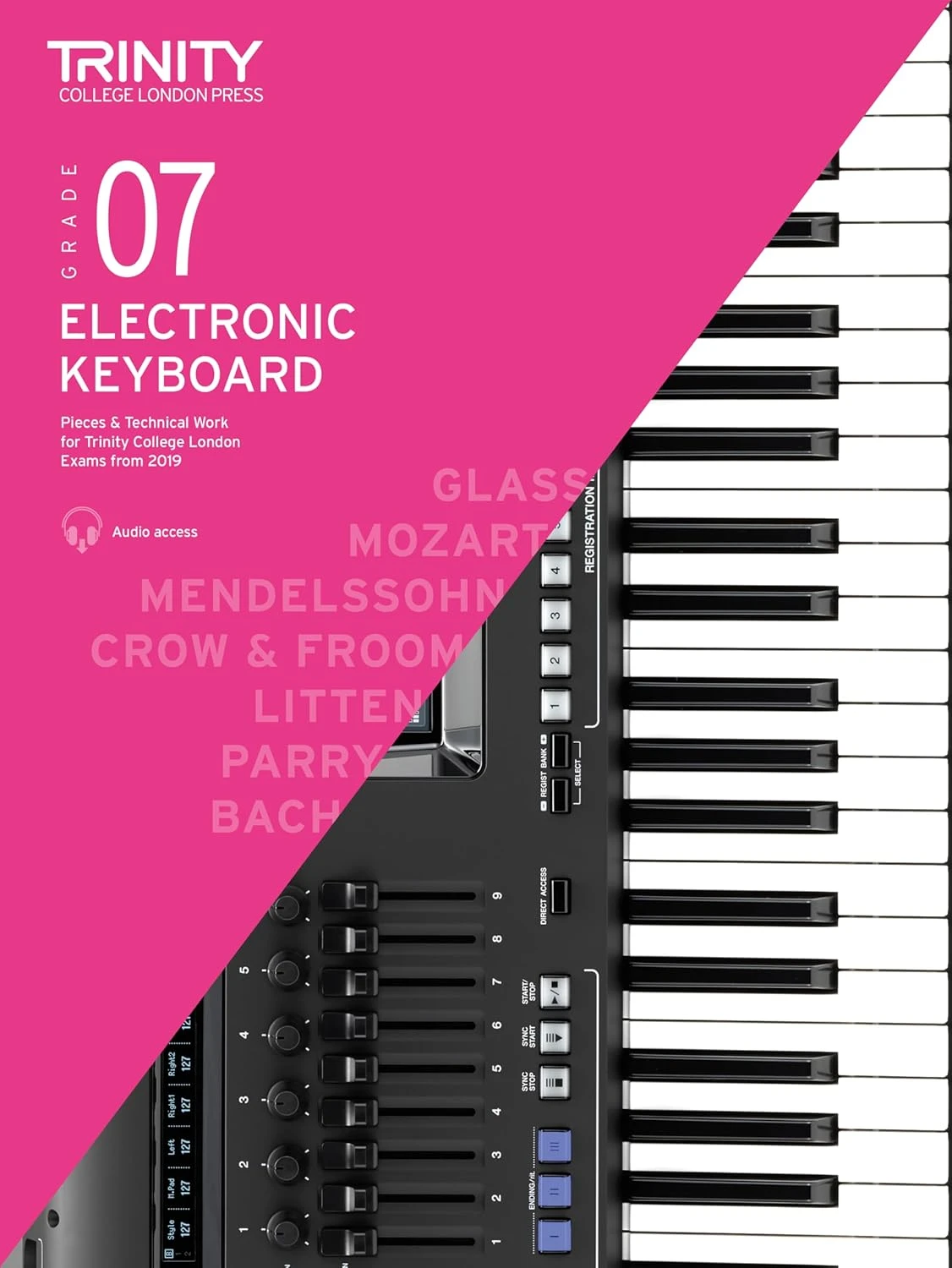 Trinity Electronic Keyboard Exam Pieces & Technical Work from 2019: Grade 7