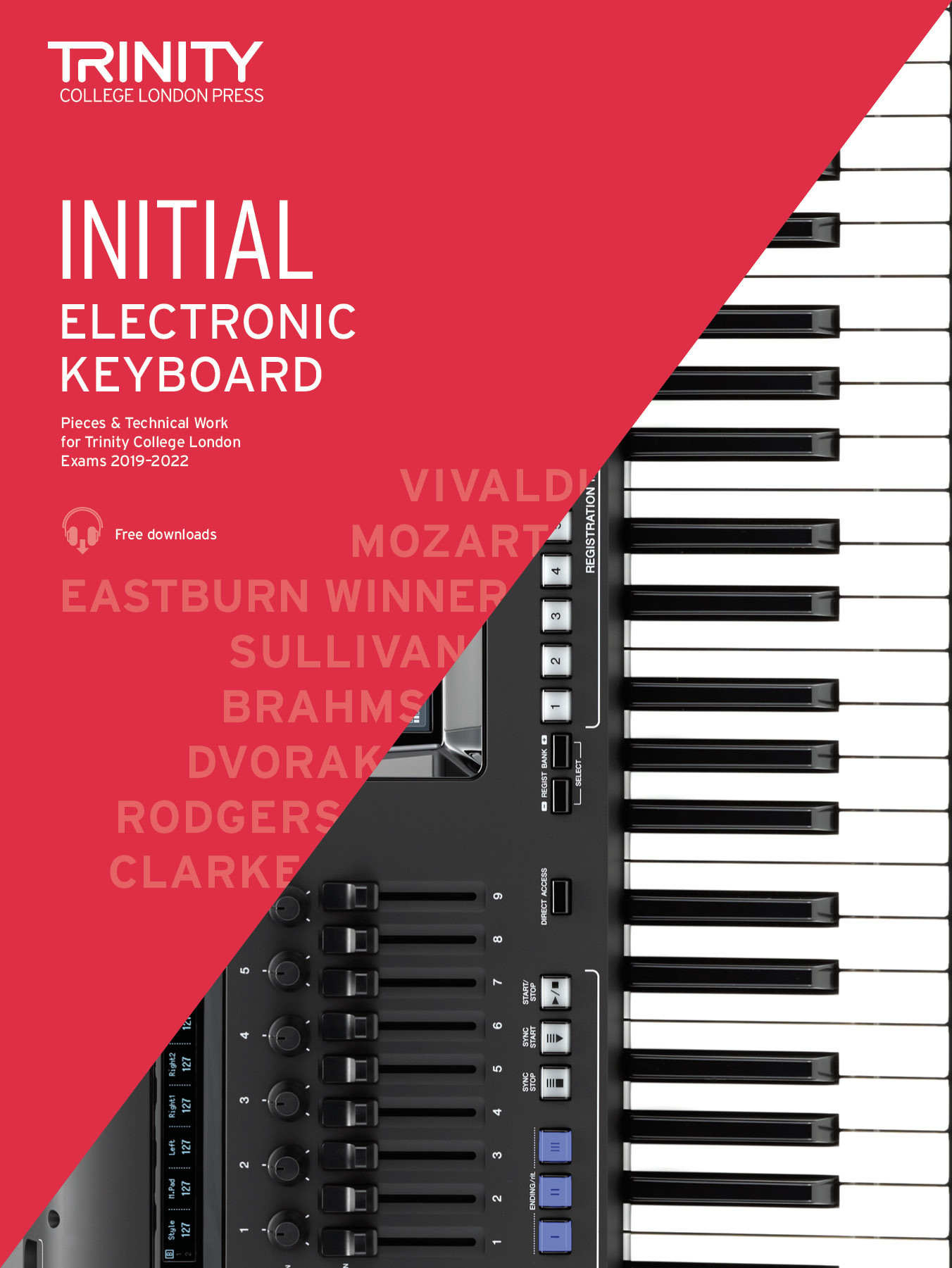 Trinity Electronic Keyboard Exam Pieces & Technical Work from 2019-2022: Intial