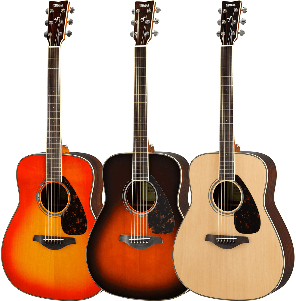 Yamaha FG830 Dreadnought Natural Acoustic Guitar