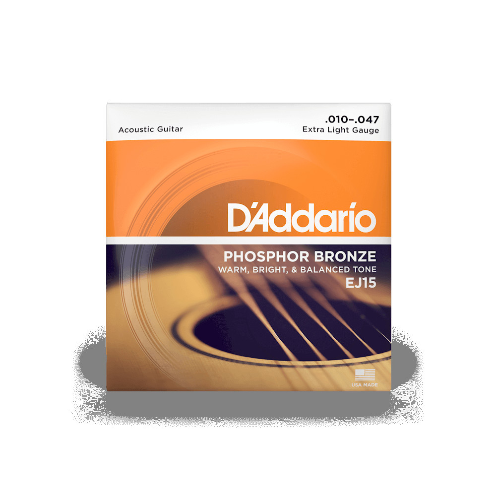 D Addario EJ15 10-47 Extra Light Acoustic Guitar Strings