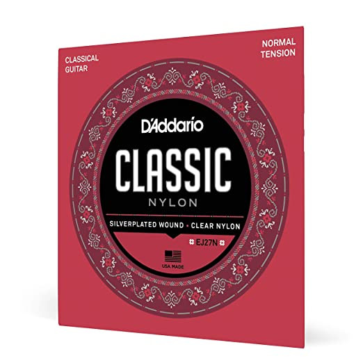 D Addario EJ27N Normal Tension Nylon Student Classical Strings