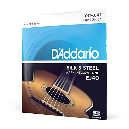 D Addario EJ40 11-47 Light Acoustic Guitar Strings