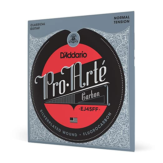 D Addario EJ45FF Normal Tension Carbon Classical Guitar Strings