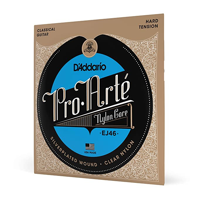 D Addario EJ46 Hard Tension Nylon Classical Guitar Strings